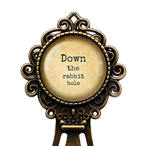 Alice in Wonderland Down the Rabbit Hole Bookmark