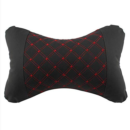 TPHJRM 1pc Leather Breathable Mesh Auto Car Neck Rest Headrest Cushion Pillow New Car Head Rest Seat Soft Pad Accessories TPHJRM 1pc Leather Breathable Mesh Auto Car Neck Rest Headrest Cushion Pillow New Car Head Rest Seat Soft Pad Accessories