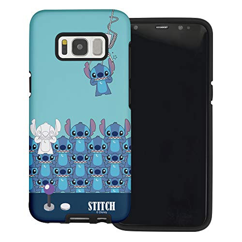 WiLLBee Compatible with Galaxy S6 Edge Case Cute Layered Hybrid  TPU plus PC  Bumper Cover - Pick Stitch