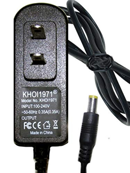 KHOI1971 8-FEET Wall Charger AC Adapter for Pink Purple-SEAT-Rainbow 8803-15 Dynacraft Trolls 6V Coupe Pink Ride on 6V Batt