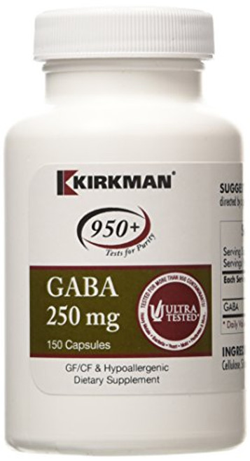 Kirkman Labs - GABA 250 mg 150 caps