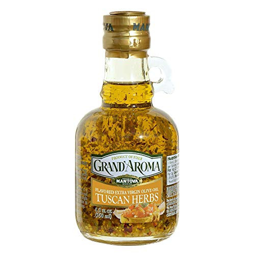 Grand'aroma Tuscan Extra Virgin Olive Oil Flavored 8.5 Bottles, Fresh Herbs, 25.5 Fl Oz, (Pack of 3) Grand'aroma Tuscan Extra Virgin Olive Oil Flavored 8.5 Bottles, Fresh Herbs, 25.5 Fl Oz, (Pack of 3)
