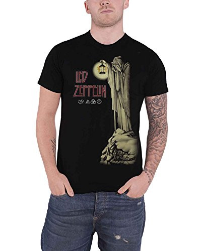 Led Zeppelin 'Hermit' T-Shirt (Small) Black