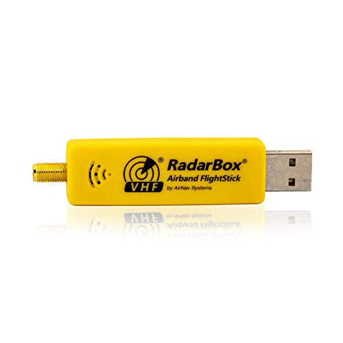 AirNav RadarBox FlightStick VHF - Airband USB Receiver with Integrated Filter, Amplifier and ESD Protection