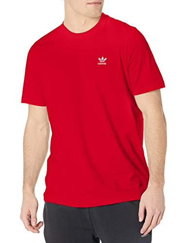adidas Originals,mens,Essentials Tee,Scarlet,Medium