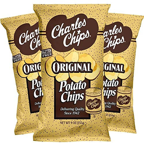 Charles Chips Original Potato Chips (Pack of 3) Charles Chips Original Potato Chips (Pack of 3)