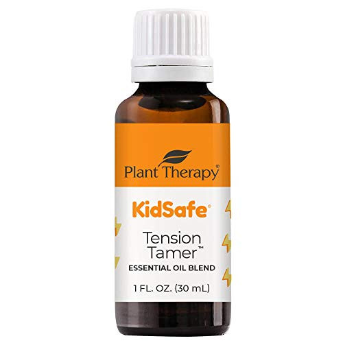 Plant Therapy KidSafe Tension Tamer Essential Oil Blend 30 mL (1 oz) 100percent Pure, Undiluted, Therapeutic Grade