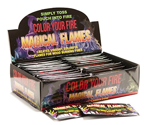 Magical Flames Color-Changing Fireplace Packets (25)