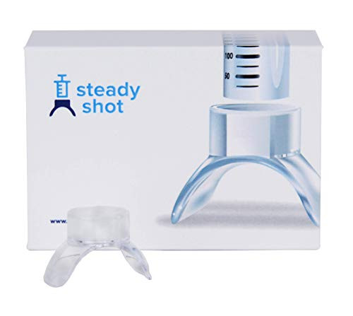 Steady Shot for Insulin Pen Needles   Insulin Injection Aid   Diabetes Injections/Shots Helper   Injection Site Rotation   Diabetes Supplies Safety   (4mm Pen Needle Fit)