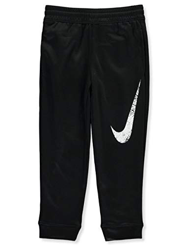 Nike Kids Boy's Therma Fleece Athletic Pants (Little Kids) Black 4 Little Kids