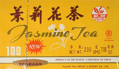 Chinese Jasmine Green Tea 100 Tea Bags by A2AWorld Green Tea Chinese Jasmine Green Tea 100 Tea Bags by A2AWorld Green Tea