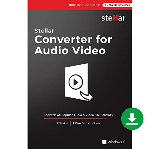 Stellar Converter for Audio Video   Converts Video to Video, Video to Audio  and  Audio to Audio formats   Windows   Download