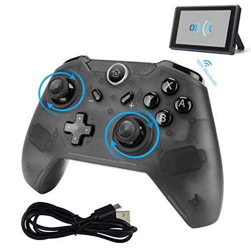 Nintendo Switch Controller, Simicoo Wireless Controller Gaming Gamepad Supports 6-Axis Motion Controls and Gyroscope Dual Motors Vibration Remote Controller Joypad for Nintendo Switch PC