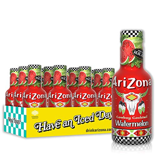 Arizona Cocktail Premium Watermelon Drink, Made with Real Sugar, 16.9 Ounce Bottles (Pack of 12) Arizona Cocktail Premium Watermelon Drink, Made with Real Sugar, 16.9 Ounce Bottles (Pack of 12)