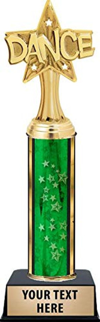 Crown Awards Dance Star Burst Trophies, Personalized Green Dance Star Burst Trophy, Your Own Engraving Included Prime Crown Awards Dance Star Burst Trophies, Personalized Green Dance Star Burst Trophy, Your Own Engraving Included Prime