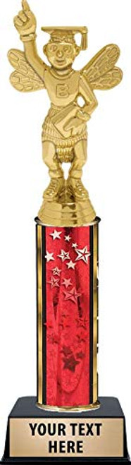 Spelling Bee Trophies, Red Stars Spelling Bee Trophy Award with Customized Engraving Prime Spelling Bee Trophies, Red Stars Spelling Bee Trophy Award with Customized Engraving Prime