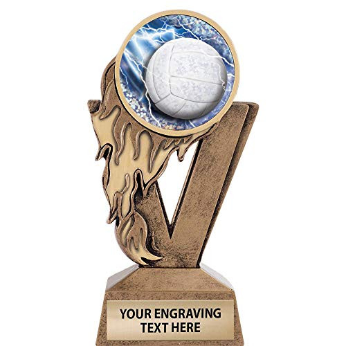 Crown Awards Gold Volleyball Star Trophies, 6.25 inch H Custom Fireball Volleyball Star Trophy Prime Crown Awards Gold Volleyball Star Trophies, 6.25 inch H Custom Fireball Volleyball Star Trophy Prime