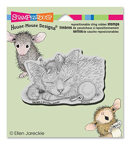 STAMPENDOUS HMCM06 Cling Rubber Stamp, Friendly Dreams