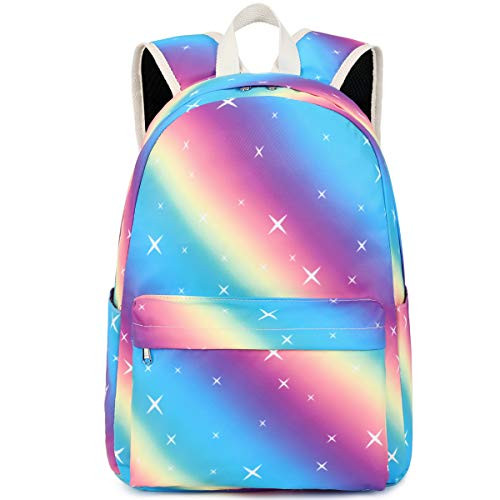 Preschool Backpack for Kids Girls Toddler Backpack Kindergarten School Bookbags (Y0093 Rainbow Star-Blue) Preschool Backpack for Kids Girls Toddler Backpack Kindergarten School Bookbags (Y0093 Rainbow Star-Blue)