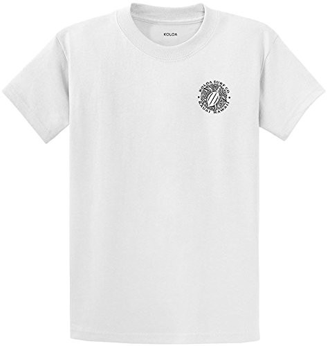 Koloa Surf Hawaiian Honu Turtle Heavyweight Tees-Tall-2XLT-White/b