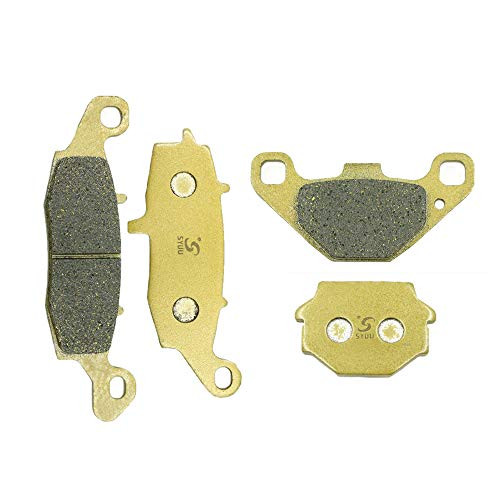 Lefoss Motorcycle Replacement Front and Rear Brake Pads Brakes for Kawasaki KLR650 KLR 650 C1-C10 only fit for 1995-2004 FA229F FA067R