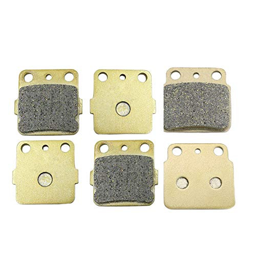 Lefossi Motorcycle ATV Replacement Front and Rear Brake Pads Brakes for Suzuki LTZ 400 LT-Z 400 K3 - L3 2003 2004 2005 2006 2007 2008 2009 2010 2011 2012 2013 2014 2015 FA084F FA084F FA137R