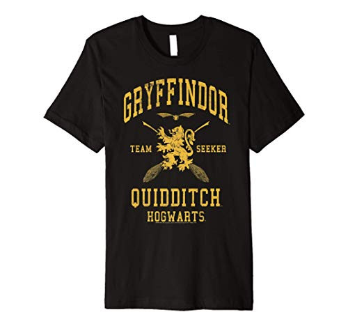 Harry Potter Gryffindor Team Seeker Hogwarts Quidditch Premium T-Shirt