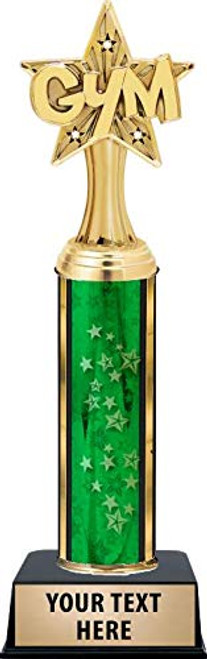 Crown Awards Gym Star Burst Trophies, Personalized Green Gym Star Burst Trophy, Your Own Engraving Included Prime Crown Awards Gym Star Burst Trophies, Personalized Green Gym Star Burst Trophy, Your Own Engraving Included Prime