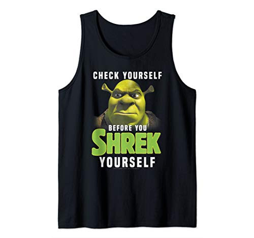 Shrek Check Yourself Before You Shrek Yourself Tank Top