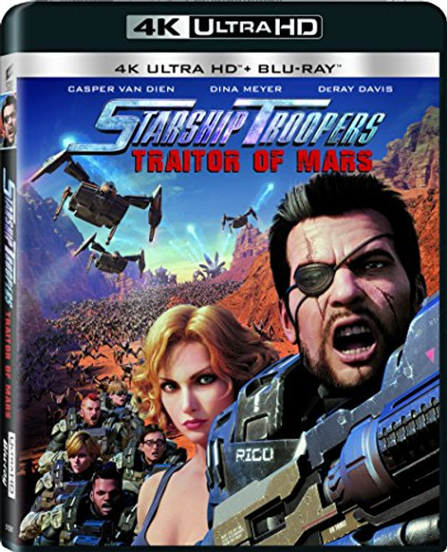 Starship Troopers: Traitor of Mars  4k Ultra HD   Blu-ray
