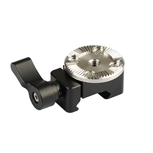 CAMVATE Quick Release NATO Clamp with ARRI Rosette M6 Thread Mount