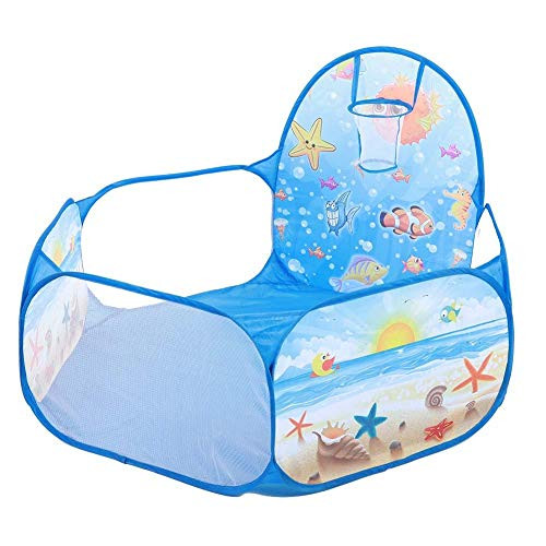yangsense Indoor and Outdoor Crawl Playpen Pop Up Play Tent, Foldable Cartoon Pool Tent, for Toddler Kid(Submarine Ball Pool)