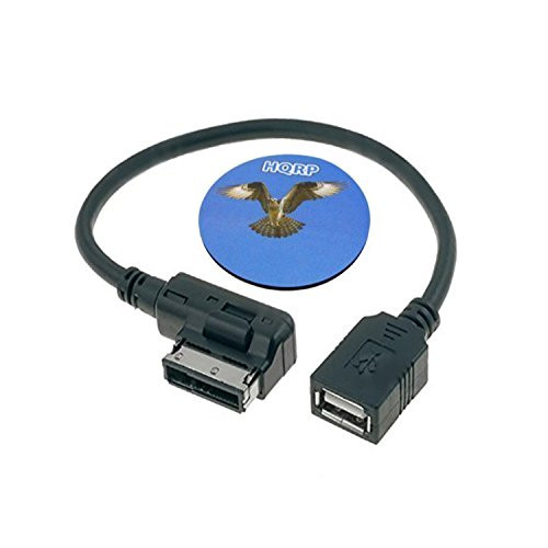 HQRP MDI MMI / USB Cable Adapter for VW Volkswagen Beetle / Passat NAR (2012 - 2015) 2012 2013 2014 2015, Audio MP3 Music Interface Adapter plus HQRP Coaster HQRP MDI MMI / USB Cable Adapter for VW Volkswagen Beetle / Passat NAR (2012 - 2015) 2012 2013 2014 2015, Audio MP3 Music Interface Adapter plus HQRP Coaster