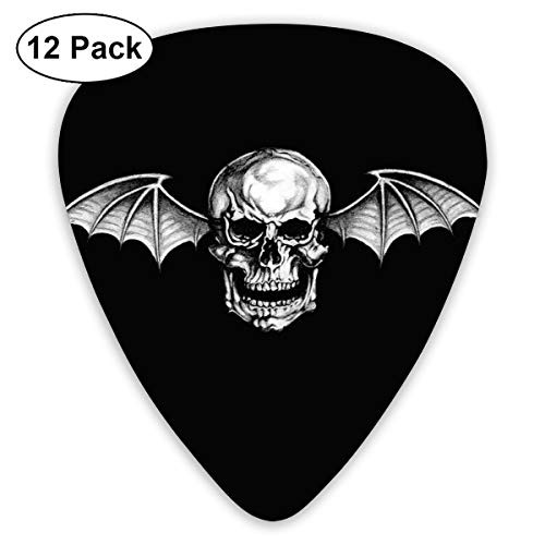Efgaf Fashion Avenged Sevenfold Guitar Picks (12 Pack) For Electric Guitar, Acoustic Guitar, Mandolin, And Guitar Bass