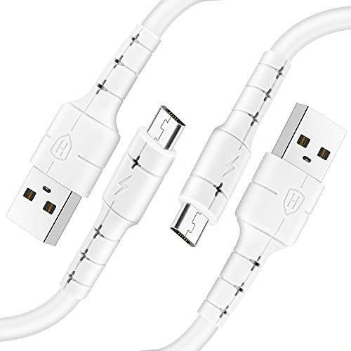Micro USB Android Fast Charging Cord,10Ft 2-Pack USB 2.0 Extra Long Phone Charger Cable for Samsung Galaxy S7 S6 Plus/Edge/Active, J3 J7 Prime/Star/Sky Pro LG stylo 2/3 G3 G4 K30 K20 Plus V10 PS4