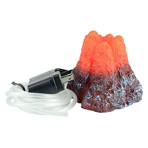 Underwater Treasures Bubbling LED Volcano - Large