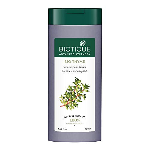 Biotique Bio Thyme Volume Conditioner for Fine and Thinning Hair, 180ml Biotique Bio Thyme Volume Conditioner for Fine and Thinning Hair, 180ml
