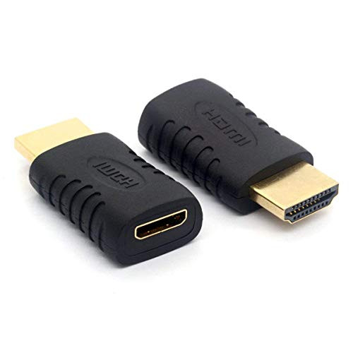 Mini HDMI Female Connector, HDMI Male to Mini HDMI Female Adapter (HDMI Male to Mini HDMI Female)