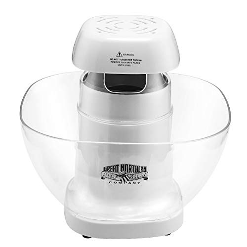 Great Northern Popcorn 6276 Popkin White Hot Air Popper, Countertop