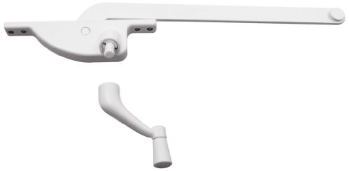 Prime-Line Products 1762-RW Casement Operator, 9-Inch Teardrop Type, Left Hand, White