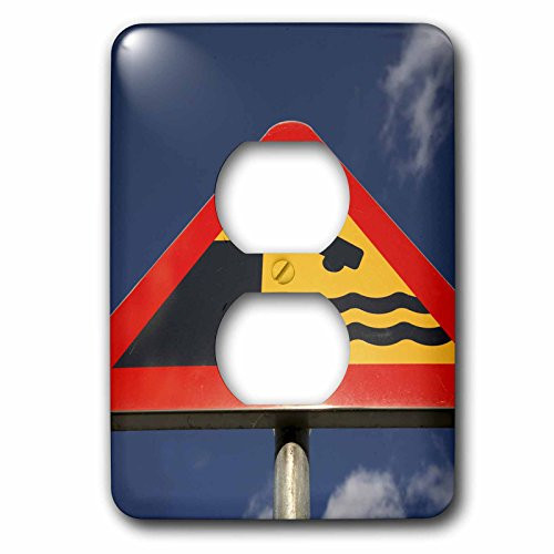 3dRose LLC lsp_82582_6 Road Sign, Sodermalm Island, Stockholm Sweden Eu28 Bbi0013 Bruce Yuanyue Bi 2 Plug Outlet Cover