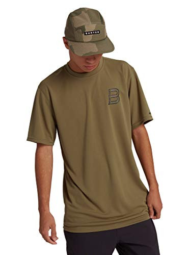 Burton Mens Multipath Short Sleeve Tee, Martini Olive, Medium