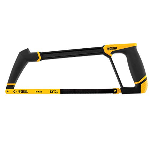 DENZEL 12-inch Hacksaw bi-metal blade bi-material handle (7777599)