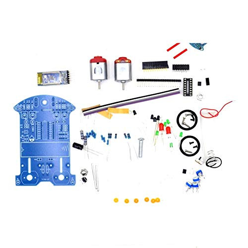 1set D2-6 Bluetooth Remote Control Smart Car DIY Kit Gravity Sensor Obstacle Avoidance IntelligentTracking Automobile Suit 51SCM