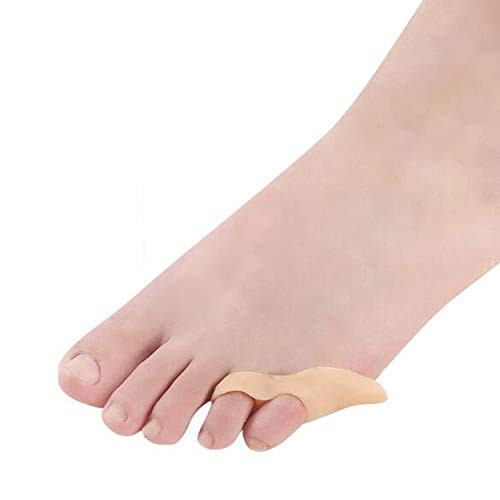 10 Pcs Pinky Toe Bunionette Corrector, Silicone Double - Loop Toe Separators for Tailors Bunion, Bunionette Protect and Pain Relief, Pinky Toe Cushion Guard Tailor's Bunionette Protector