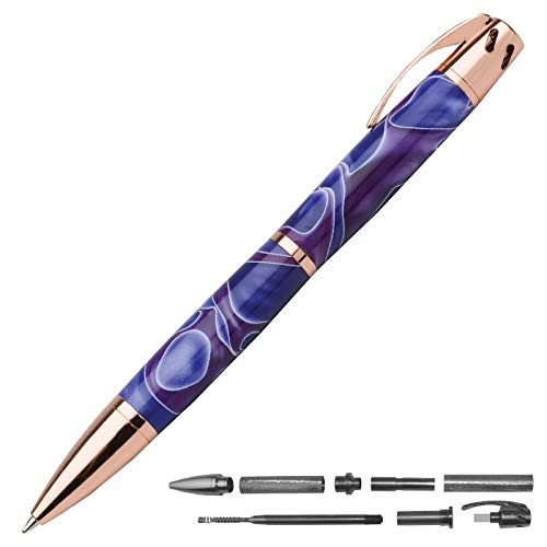 Penn State Industries PKATHPRG Aromatherapy Twist Ballpoint Pen Kit Woodturning Project (1pack in Rose Gold)