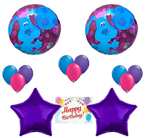 Blue's Clues Party Supplies Balloon Decoration Bundle