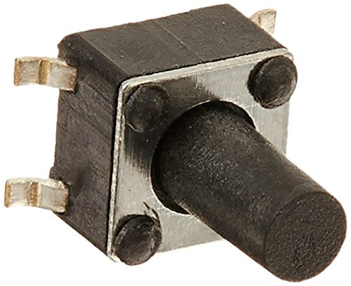 Uxcell Momentary SMD Press Key Pushbutton Tactile Switch, 4.5 x 4.5 x 7mm