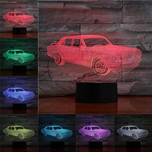 Lamps Changing Color Night Light 3D Table Lamp Cool Car Light Home Decor Gifts for Kids Birthday Present Lighting Children's Room Lights LED Lamps Changing Color Night Light 3D Table Lamp Cool Car Light Home Decor Gifts for Kids Birthday Present Lighting Children's Room Lights LED