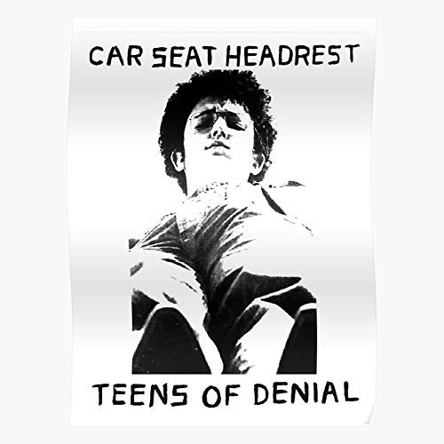 Band of Headrest Music Teens Denial Seat Teen Car Impressive Posters for Room Decoration Printed with The Latest Modern Technology on semi-Glossy Paper Background